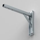 Adaptive Technologies Group SAS-200-24-G Steerables Outdoor Wall Arm Speaker Mount, 200lb WLL, Galvanized