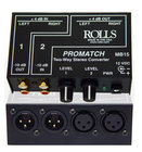 Rolls MB15b Stereo RCA to Balanced XLR Converter