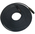 Rapco NBGDMX3-150 150' 3-Pin Neutrik DMX Cable, Black