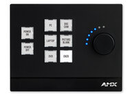 AMX FG2102-08  Massio 8-Button Ethernet ControlPad with Volume Knob
