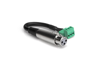 Hosa PHX-106F-BULK 6" XLRF to 3-pin Phoenix Male Adapter Cable