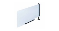 Winsted 43714 E-SOC Acrylic Partition, Frosted
