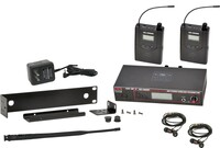 Galaxy Audio AS-1200-2  Wireless In-Ear Monitor System, 2 AS-1200R, 2 EB4 ear buds 