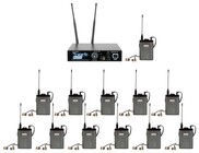 VocoPro IEM-DIGITAL-12 Professional Digital Stereo/True Dual Mono In-Ear Monitor System