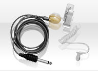 RTS CES1-TELEX Earset, Coiled 1/4" Connector