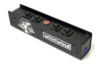 Whirlwind PL1-420 Power Link Box with Powercon In/Out and 4 Edison Receptacles