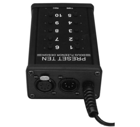 Doug Fleenor Design PRE10-P 10-Button Portable 5-pin DMX Controller