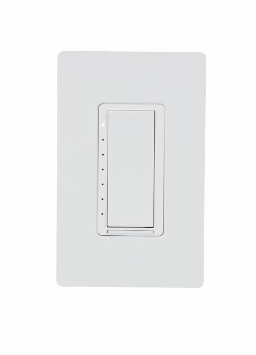 Crestron CLW-DIMSWEX-P-W-S Cameo Wireless In-Wall Dimmer/Switch, 120V, White Smooth