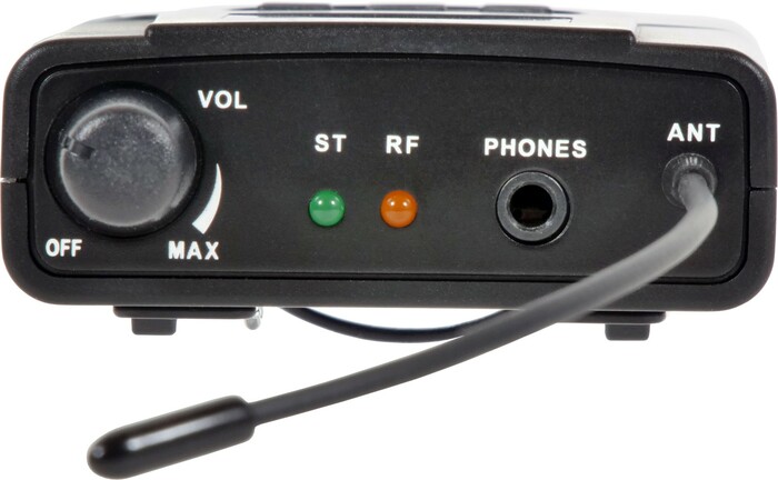 Galaxy Audio AS-1200-2 Wireless In-Ear Monitor System, 2 AS-1200R, 2 EB4 Ear Buds