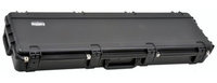 Hardshell Electric Bass Case with Wheels and Layered Foam