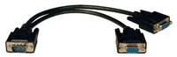 Tripp Lite P516-001-HR  1' VGA Monitor Y Splitter Cable 