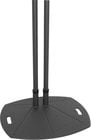 Black Dual Pole Floor Stand with 60" Poles