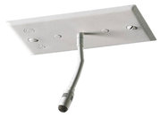 Supercardioid Hanging Gooseneck Microphone, White