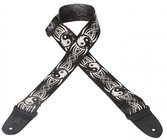 2" W Polyester Guitar Strap with Printed Design