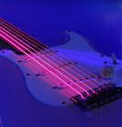 Heavy NEON HiDef SuperStrings Electric Guitar Strings in Pink