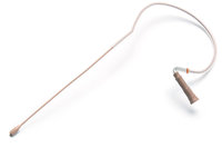 E6 Flex Omni Earset Mic for Lectrosonics Wireless, Light Beige
