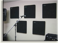 22" x 24"x 1.5" Sorber Acoustic Panel in Dark Grey