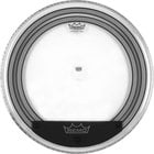 22" Clear Powersonic Bass Drum Head with Snap-On Dampening System