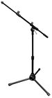 Short Microphone Stand with Telescopic Boom Arm