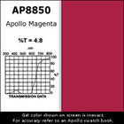 Gel Sheet, 20"x24", Apollo Magenta