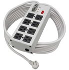 Tripp Lite ISOBAR825ULTRA  Isobar Surge Protector with 8 Right-Angle Outlets, 24' Cord 