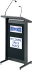 110 Volt Deluxe Euro Style Lectern