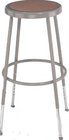 25"-33" Adjustable Stool with Round Hardboard Seat