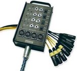 4 Channel Snake with DI Box, 50 ft, MultiSnake