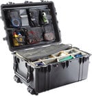 Pelican Cases 1634 Protector Case 27.7"x21"x15.5" Protector Transport Case with Padded Dividers