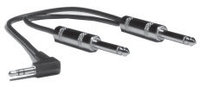 6 ft. 1/8" TRS Male to Dual 1/4" TS Males Cable