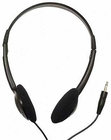 Headphones for Tour Guide Systems, 2.6' Cable and Stereo 3.5mm Jack