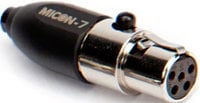Adaptor for RØDE HS1, Pinmic, Lavalier Mics