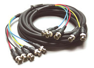 Molded 5 BNC (Male-Male) Cable (3')