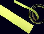 10 Yard Roll of 1" W Luminescent Yellow Glow Tape