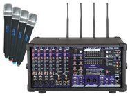 PA Mixer, 4 Mics, SDR-3, 900W