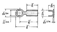 Terminal Screws Mounting Hardware, No. 2-64