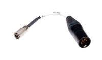 6" Power Adapter Cable, XLR-M to Hirose