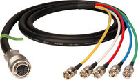 Hybrid Cable for JVC to 5 BNC, 50ft