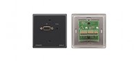 Passive Wall Plate, 15-pin HD and 3.5mm Stereo Audio