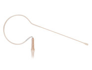 Cardioid Headset Microphone with TA4F Connector in Light Tan