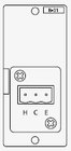 900 series Bridging Module, Screw Terminal Balanced Line Input