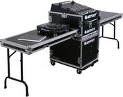Odyssey FZ1316WDLXII Pro Rack Case with Wheels and Tables, 13 Unit Top Rack, 16 Unit Bottom Rack