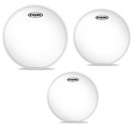 Evans ETP-HYDGL-S Hydraulic Glass 12/13/16 Standard Drum Head Pack