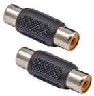 2-Pack of RCA Female to RCA Female Adapters