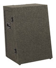 Lectern Base and Transport case for Acclaim Series Tabletop Lecterns, Grey