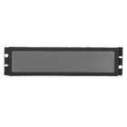 Rack Mount Security Panel, 19", 3 RU, Ebony Black