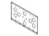 Custom Interface Bracket for Large Flat Panel Displays