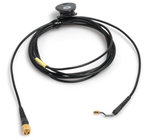 4.2' Mic Cable for Earhook Slide with MicroDot Connector, Black