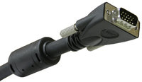 Molded VGA M-M CL2 Cable, 15 ft.