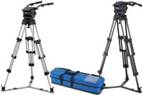 Vision 250 System with 2-Stage Aluminum Pozi-Loc Tripod, Spread-Loc Mid-Level Spreader and Soft Case